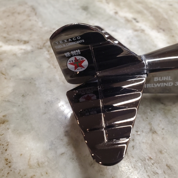 2001 TEXACO 1929 BUHL CA6 SESQUIPLANE SPOKANE SUN GOD COLLECTOR PLANE TOY BANK - Picture 8 of 16